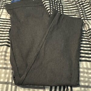 APT.9 Brynn Charcoal Gray Pull-On Pants - Size 12P